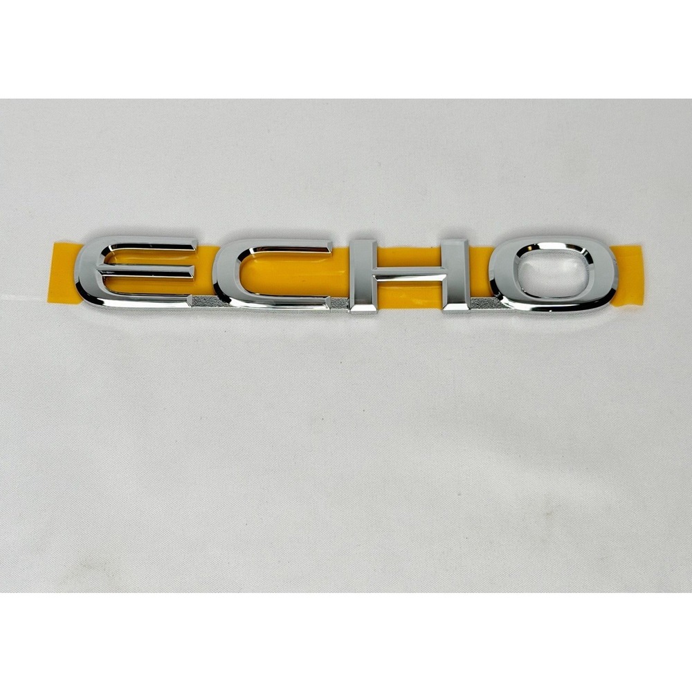 NOS Genuine Toyota ECHO Trunk Luggage Compartment Emblem Badge OEM 75444-52140